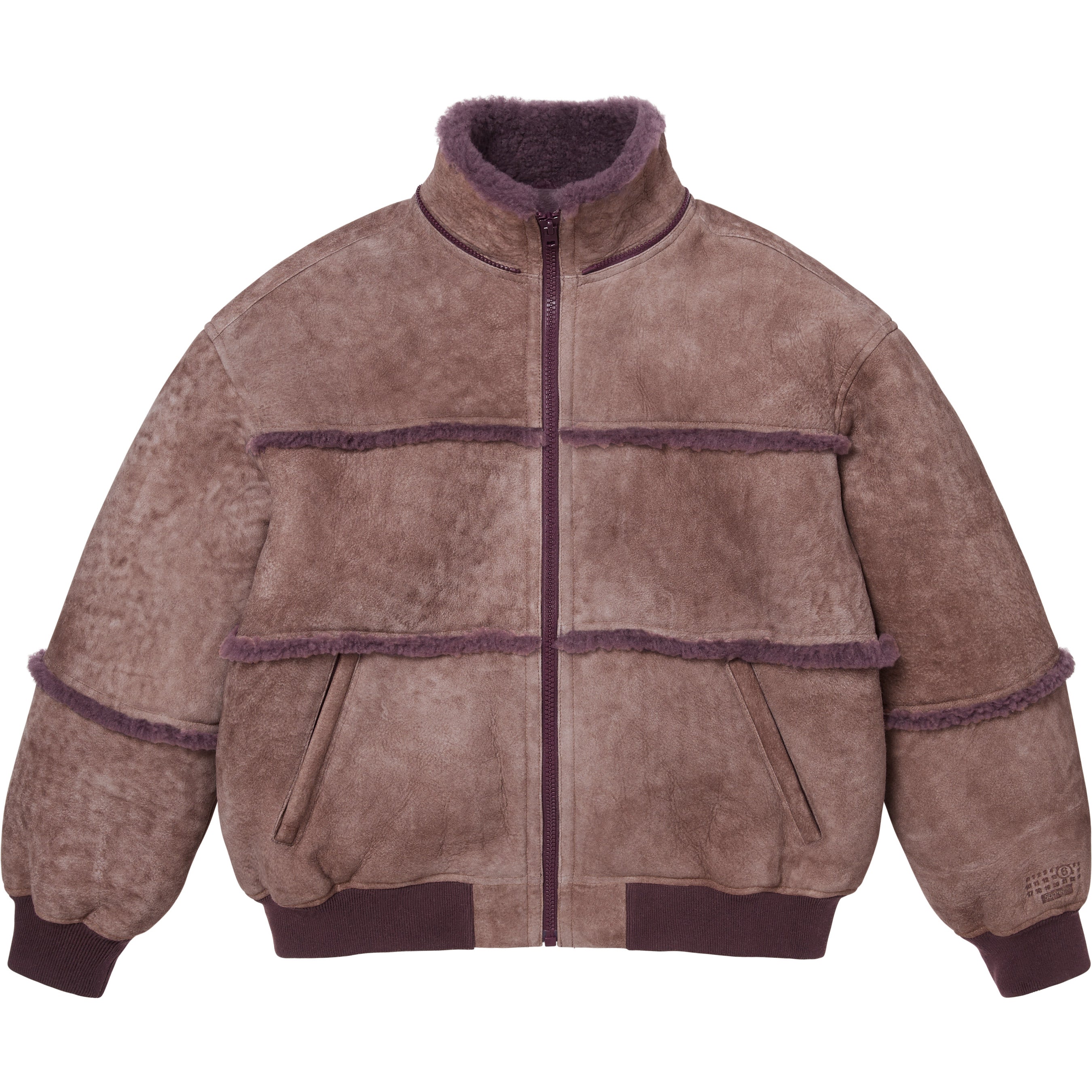 Supreme®/MM6 Maison Margiela Hooded Shearling Bomber Jacket view 18